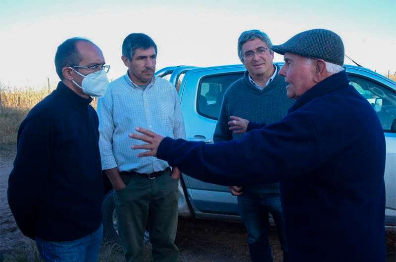 El Intendente Pisano recibió al Ministro de Desarrollo Agrario Javier Rodriguez