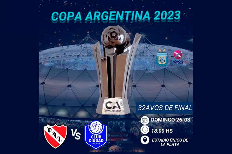 Fecha confirmada para el debut de Ciudad en Copa Argentina