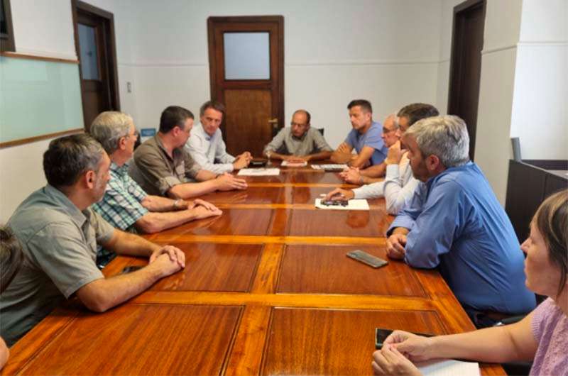 El Ministro de Infraestructura Gabriel Katopodis visitó Bolívar