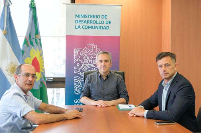 Financiamiento para la obra eléctrica de los 164 lotes con servicios