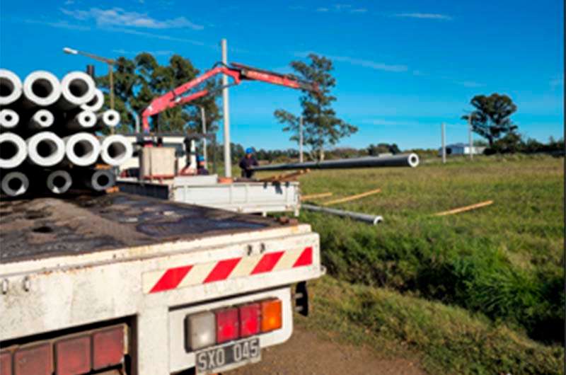 Se reactivó la obra de los 164 lotes con servicio