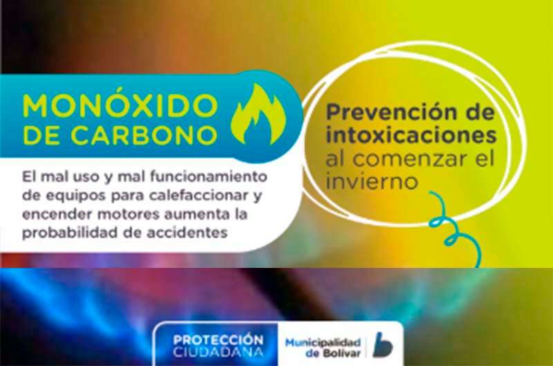 Recomendaciones para evitar intoxicaciones con monóxido de carbono