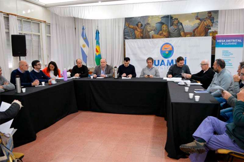 Bolívar participó de una nueva reunión por la Cuenca del Salado