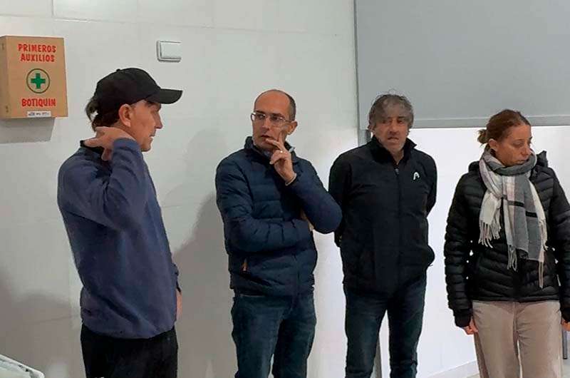 Visita al primer frigorífico avícola instalado en el Parque Industrial