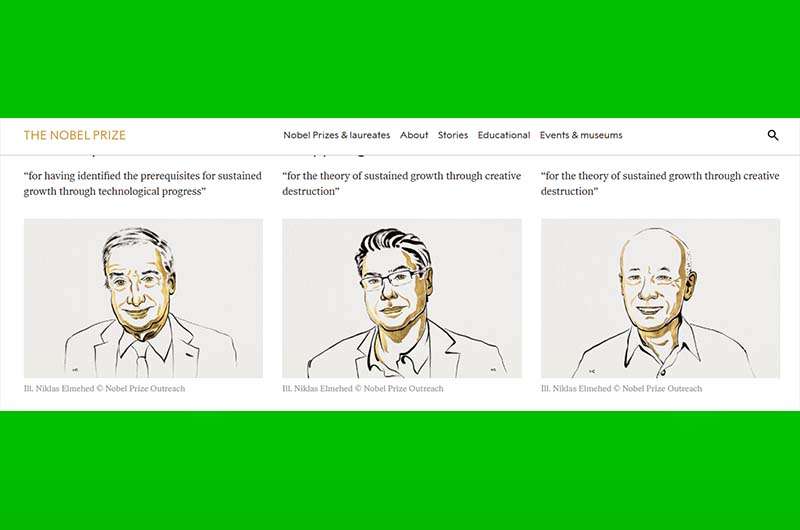 Mokyr, Aghion y Howitt, por explicar el crecimiento impulsado por la innovación