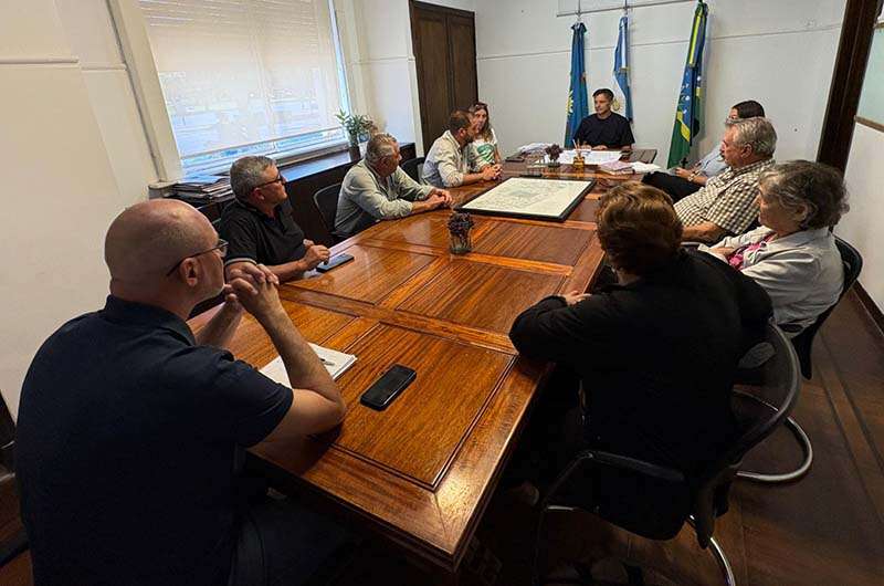 Reunión con representantes de Federación Agraria y Mujeres Federadas