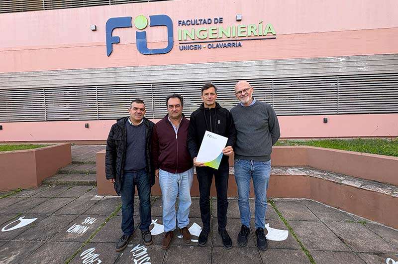 Acuerdo con la Facultad de Ingeniería de Olavarría para fortalecer caminos rurales