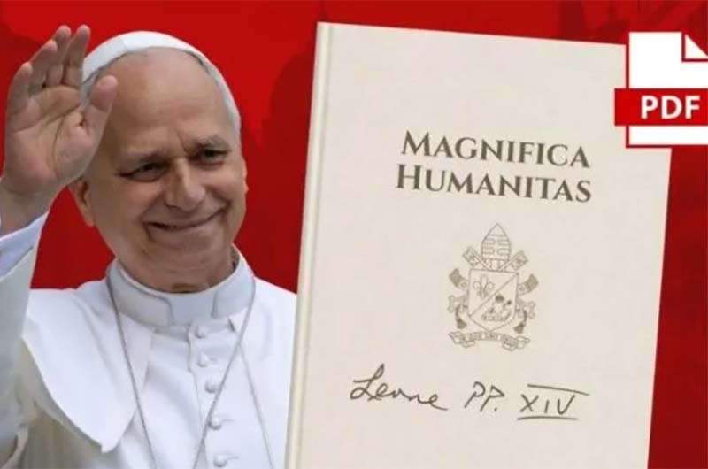 León XIV firma su primera encíclica