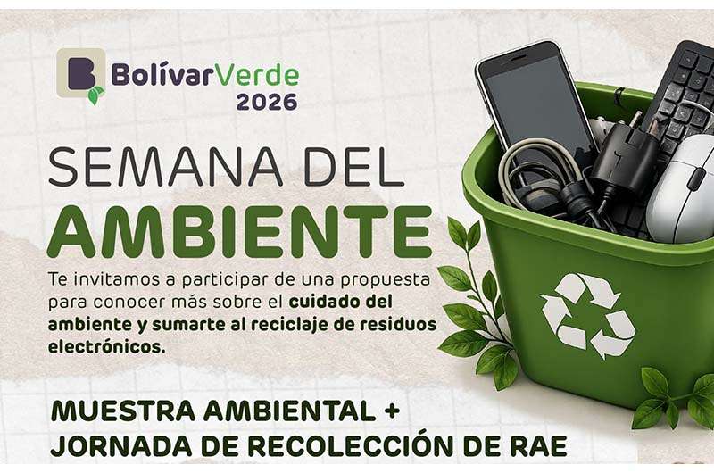 Semana de concientización y reciclaje electrónico