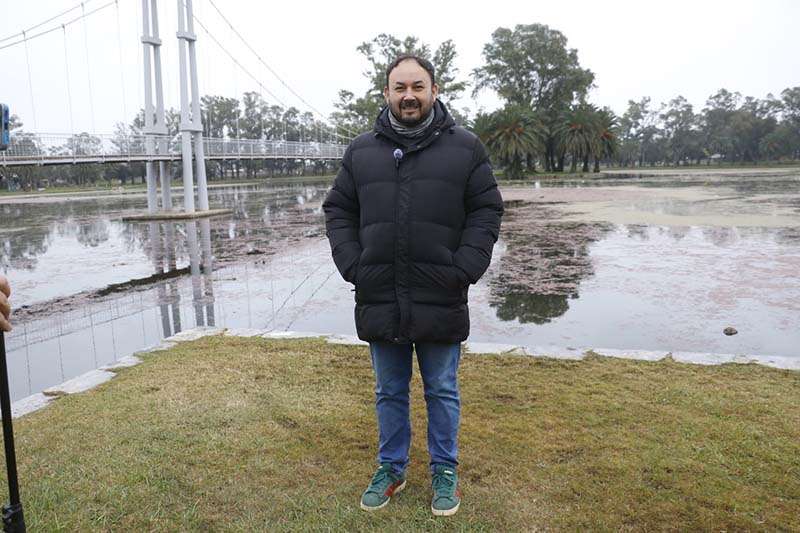 Impulsan una jornada de limpieza en la glorieta del parque