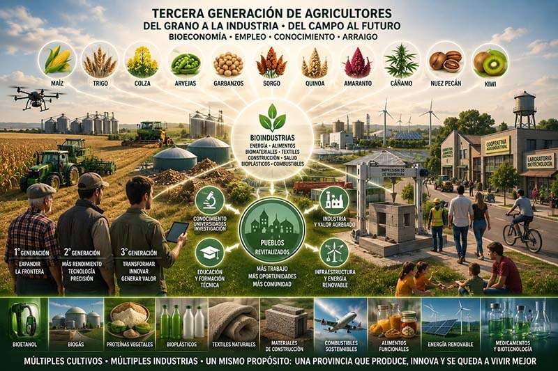 La tercera generación de agricultores y el desafío de repensar el interior bonaerense
