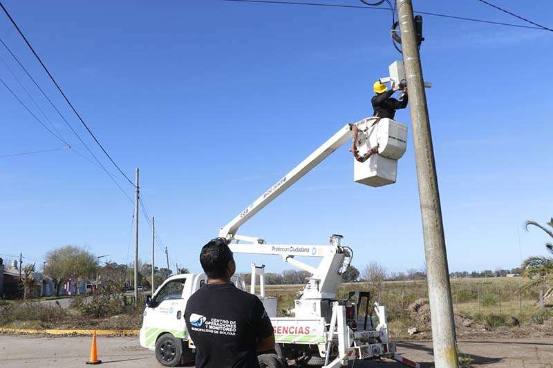 Bolívar suma nuevos puntos cámara a la red de monitoreo