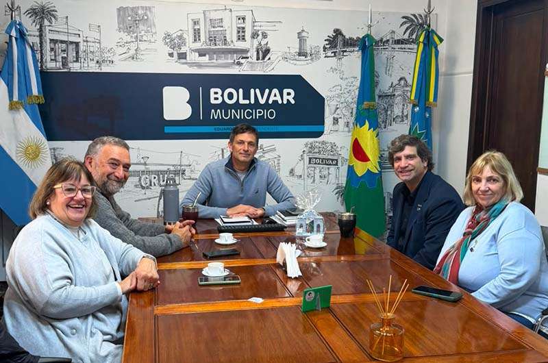 El Intendente Bucca recibió al Gobernador del Distrito 4921 de Rotary Club