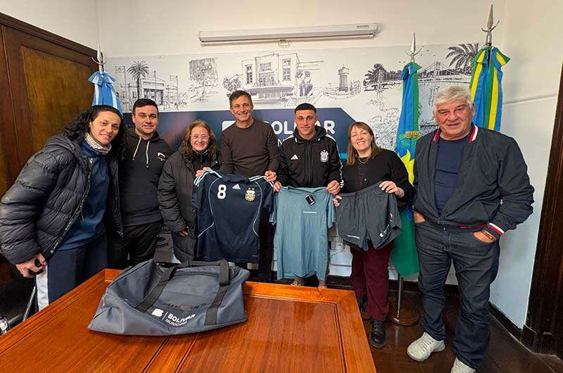 Bucca recibió a Enzo Stampone antes de su viaje a Genuine Cup 2026