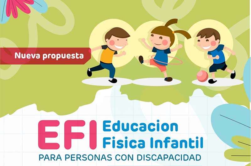 Educación física infantil para niños y niñas con discapacidad
