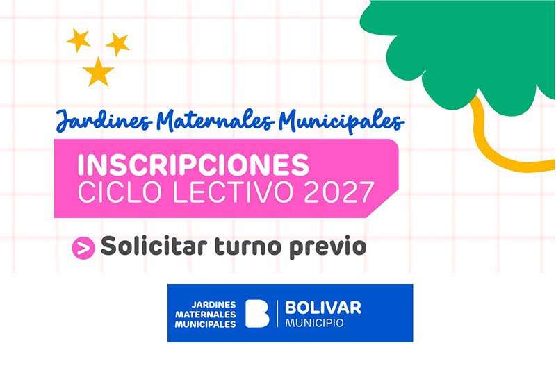 Inscripciones a los Jardines Maternales Municipales