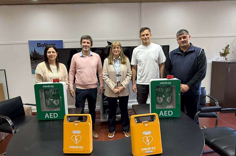 Capacitaciones y nuevo equipamiento para el hospital